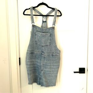 Aerie Blue Denim Overalls
